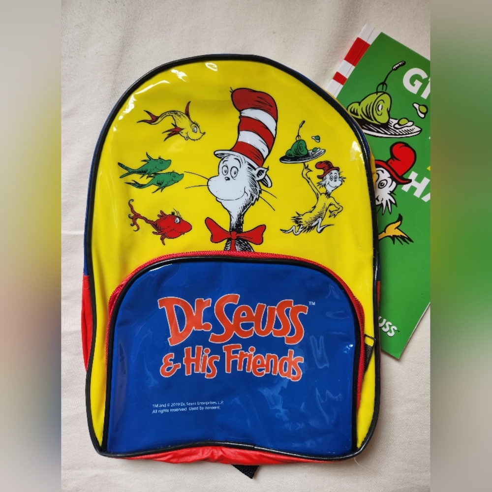 Toddler Dr Seuss Backpack